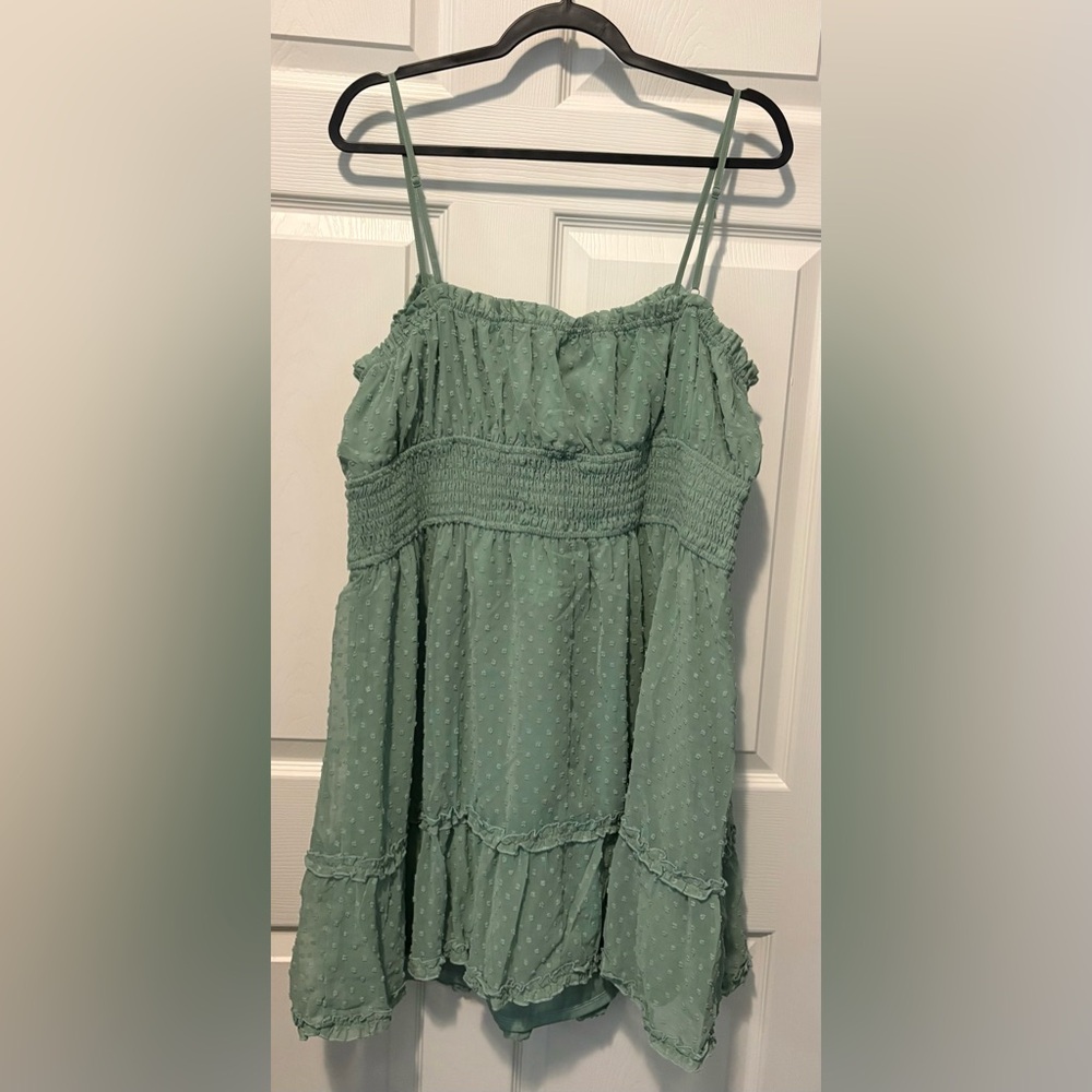 Miami Mint Green Ruffle Mini Dress - Picture 5 of 5